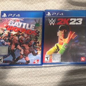 Blue PlayStation 5 Video Games with Dynamic Covers